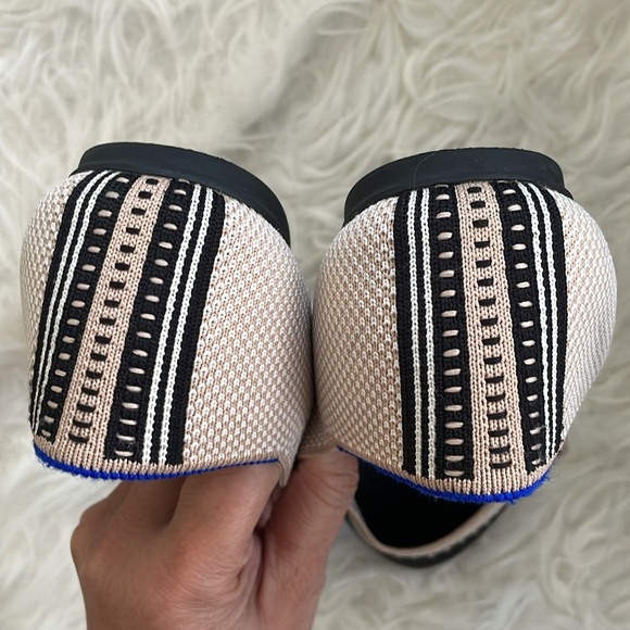 Rothy's The Square Tuxedo Ballet Flats Size 9.5 - Picture 8 of 8